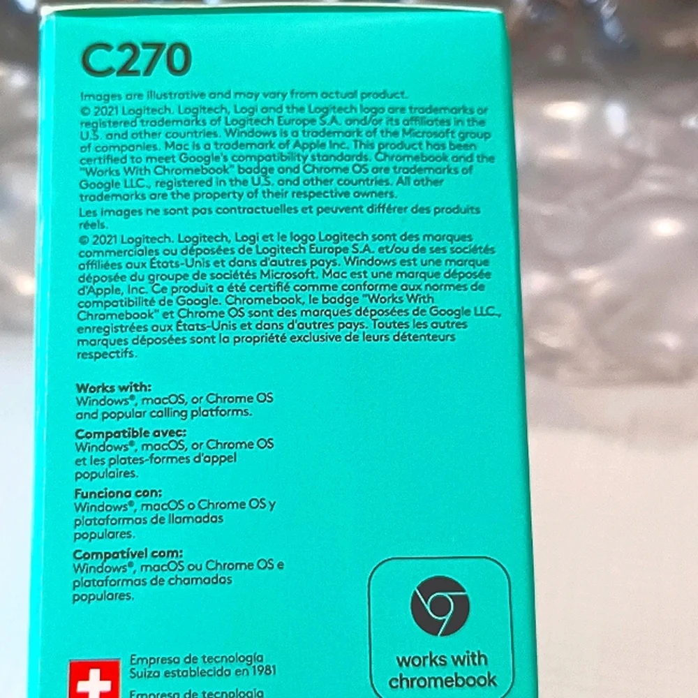 Logitech C270 HD Webcam 720p